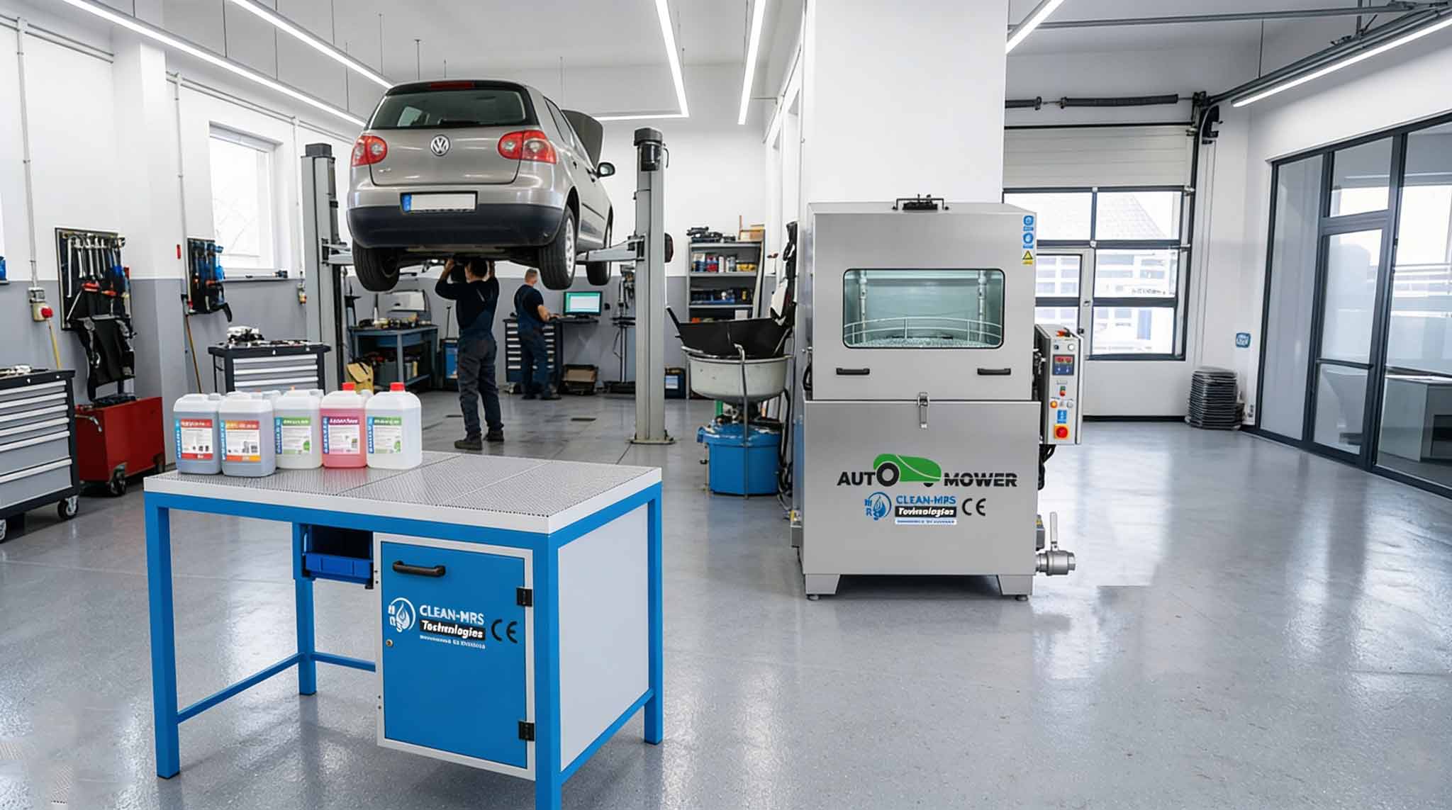 Co ile wymieniać płyn w myjce warsztatowej?