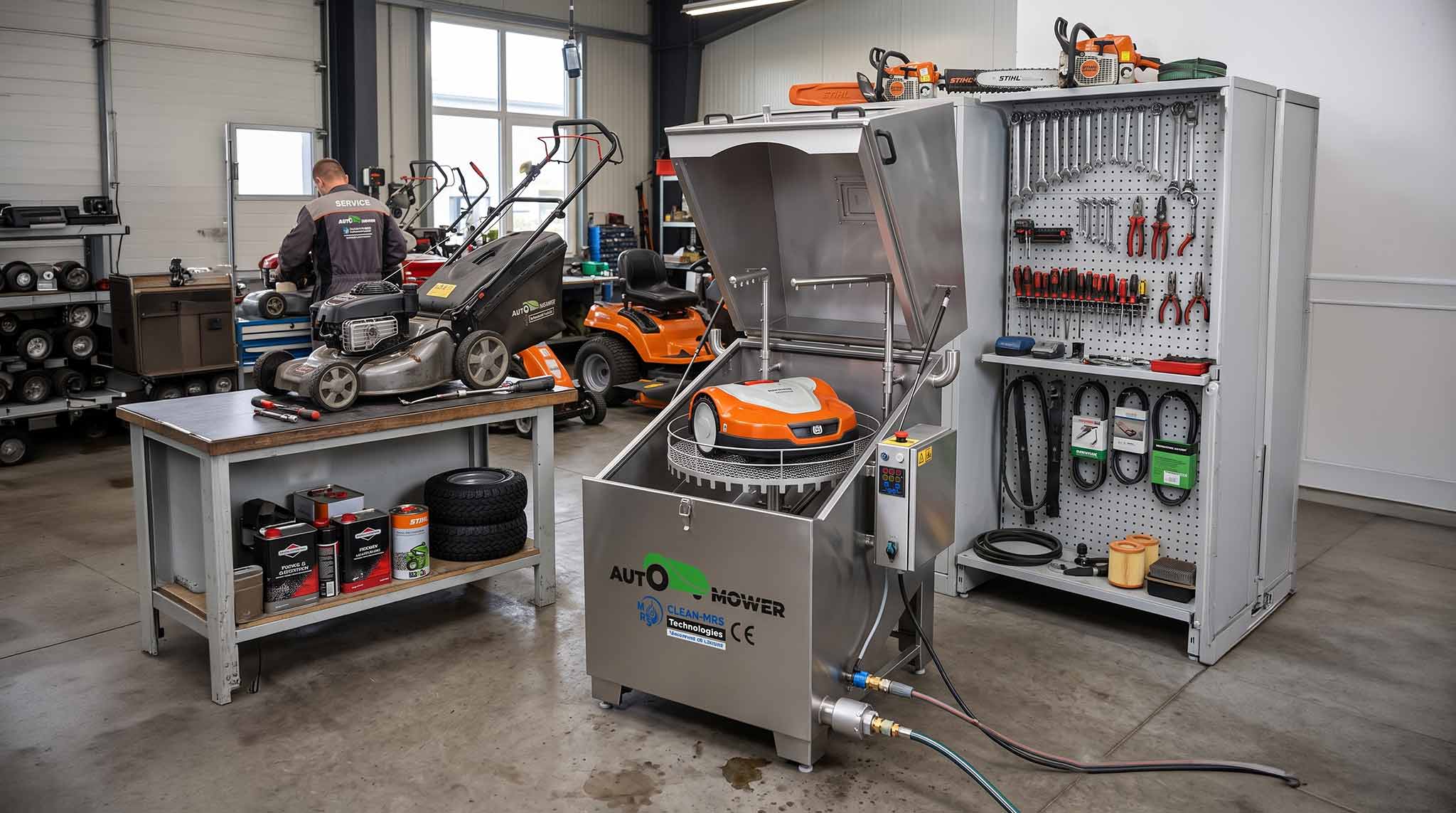 Wybór myjek z serii Automower Wash